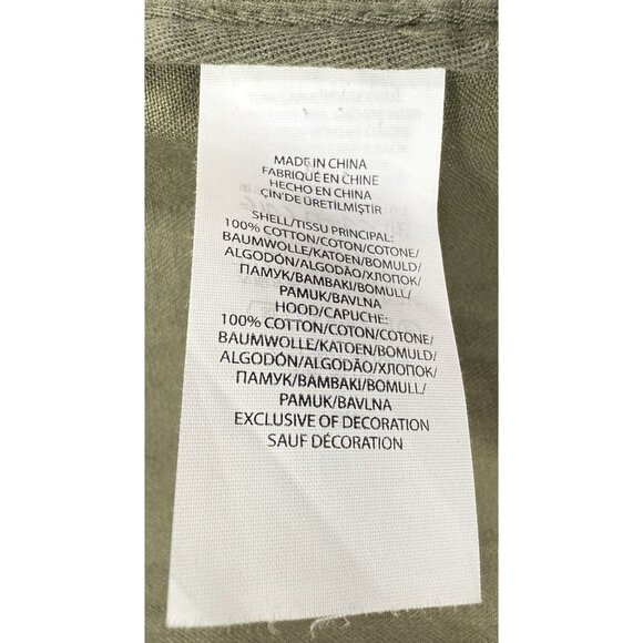 Polo Ralph Lauren Mens M65 Military Field Jacket Size Medium Talon Zipper Green - Picture 11 of 15